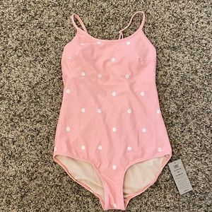 Brand New, Pink Dottie Classic One-Piece Swimsuit